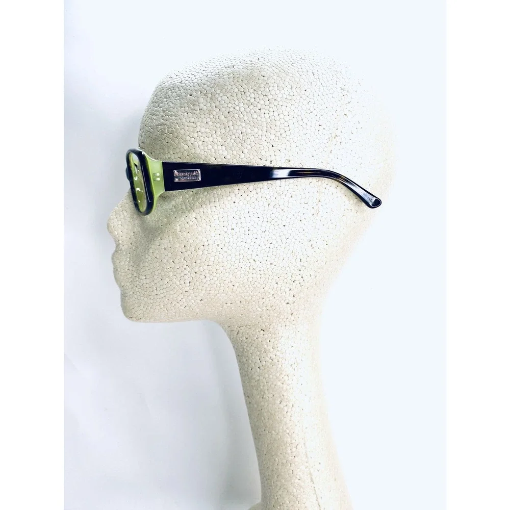 Kate Spade Eyeglasses Brown Tortoise Green Lucite DV2 Y2 53 16 130